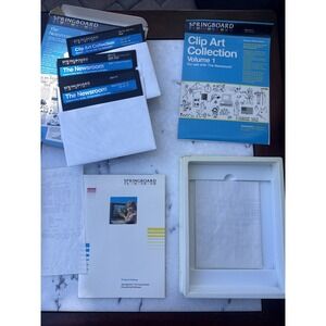 Vintage Springboard The Newsroom & Clip Art Collection Vol 1 IBM PC